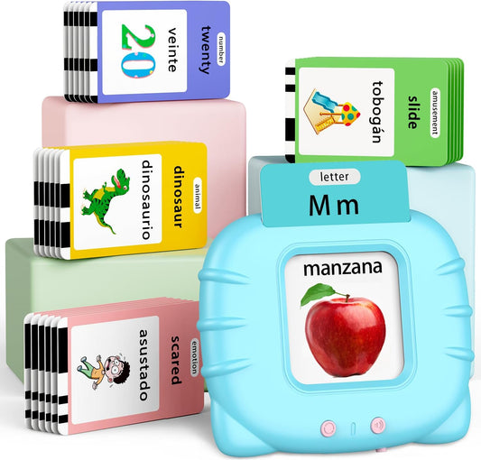Magnetic IQ™ Bilingual Talking Flash Card Set
