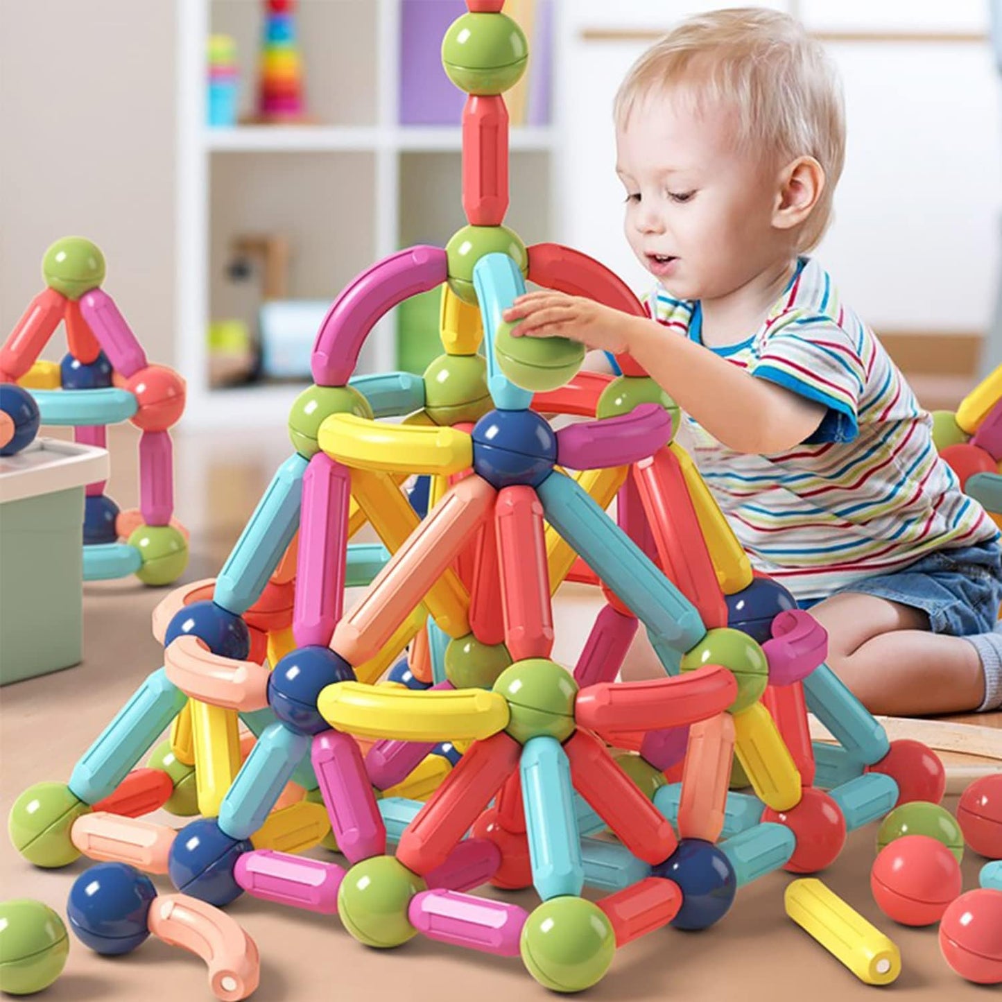 Magnetic IQ™ Building Stick Set